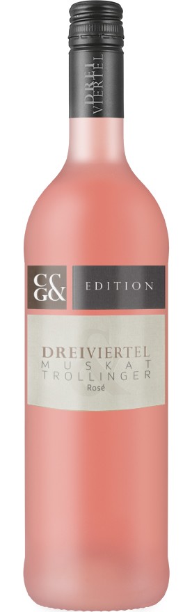 Württembergische WZG Dreiviertel Muskat-Trollinger Rosé Qba ht 0,750 Ltr. 6er Karton