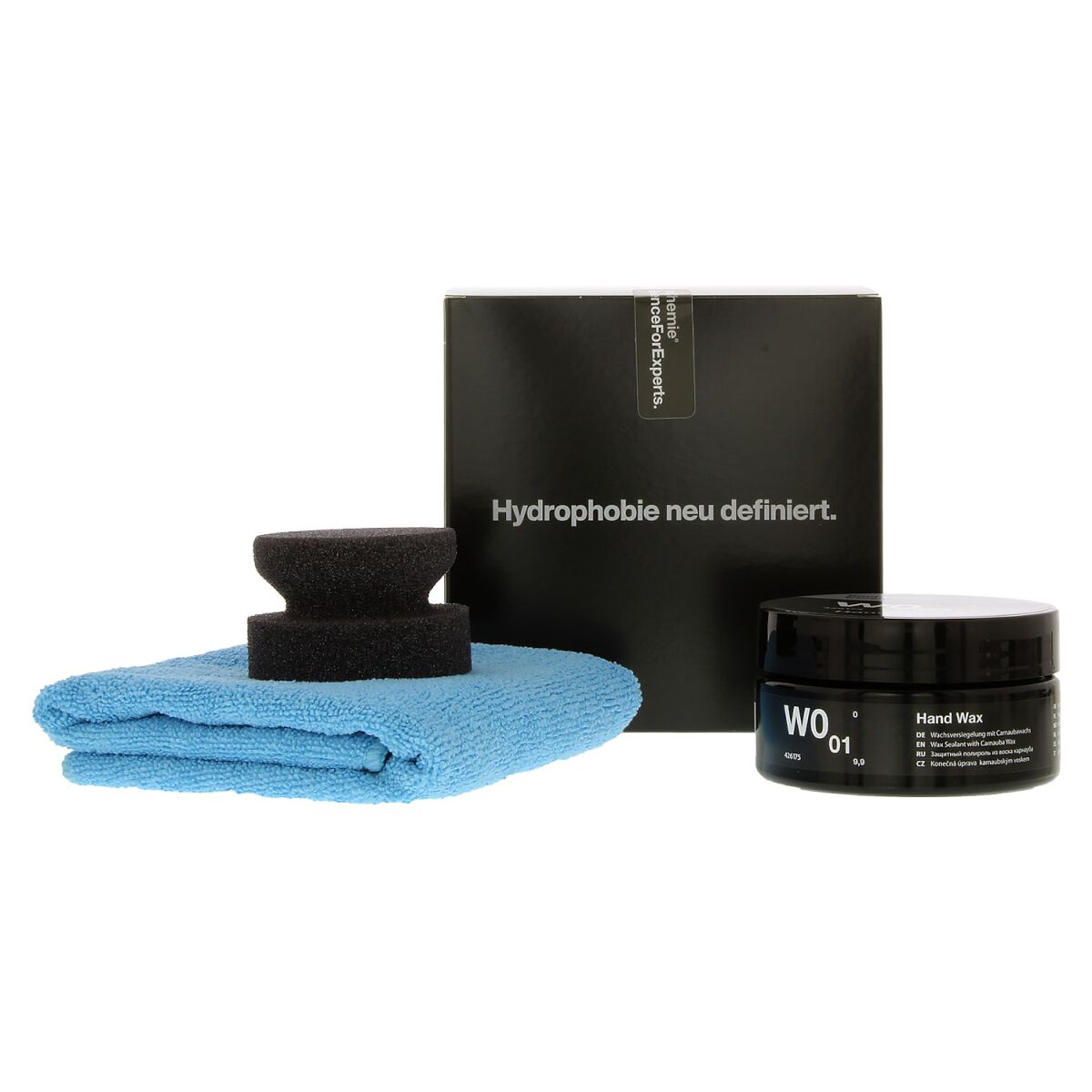 Koch-Chemie - Hand Wax W0.01 High-End-Autowachs-Set 175ml