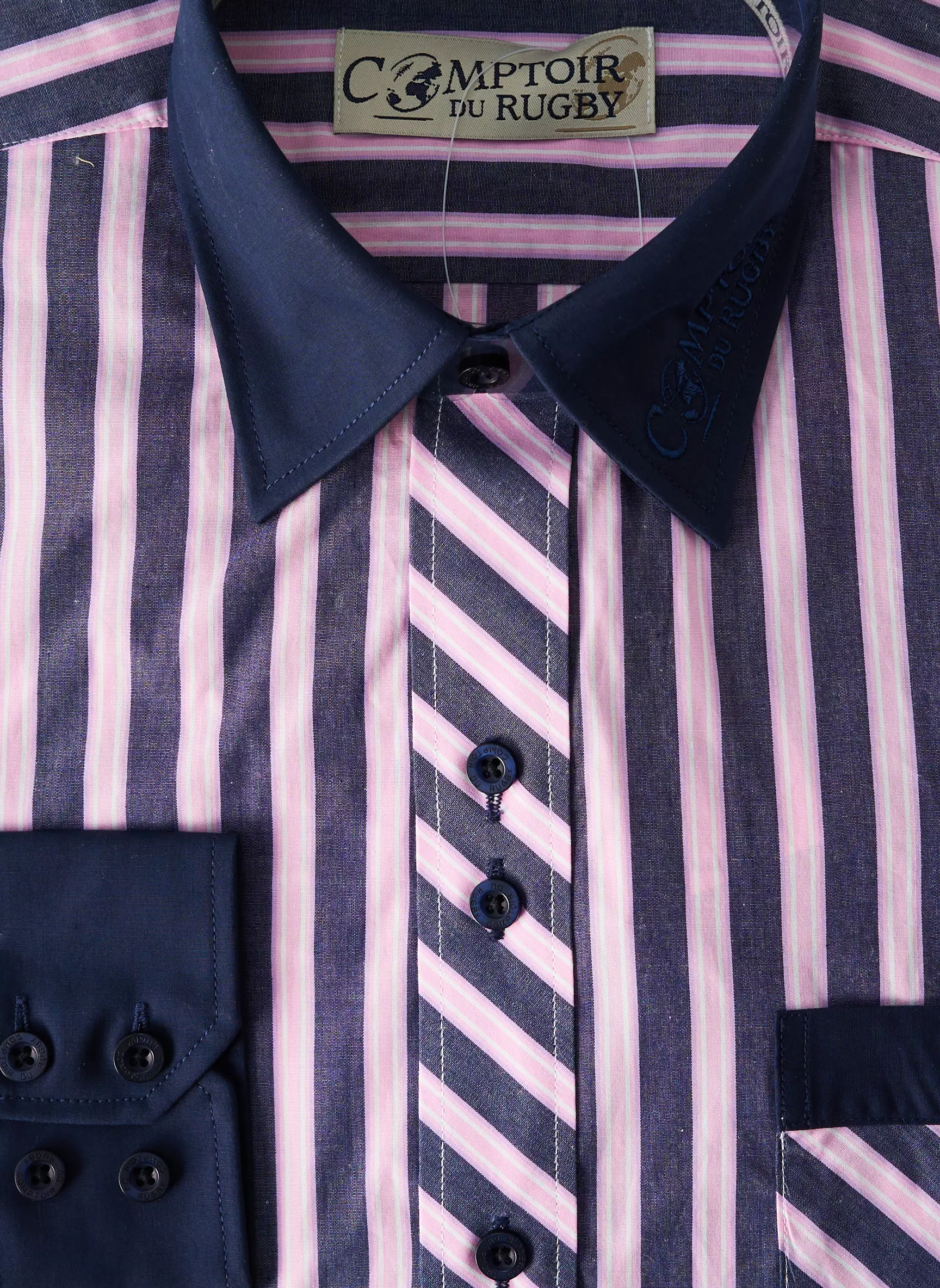 Comptoir Du Rugby Manches Longues Homme couleur violet