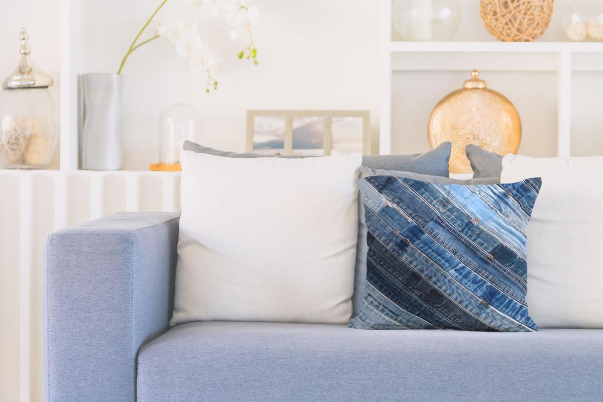 Kayoom Denim Pillow 210 Jeansblau