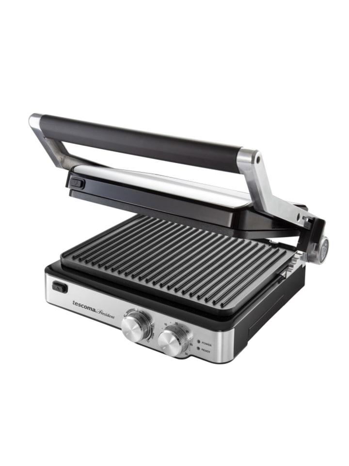 Tescoma Kontaktgrill PRESIDENT in silber günstig kaufen zweistöckig
