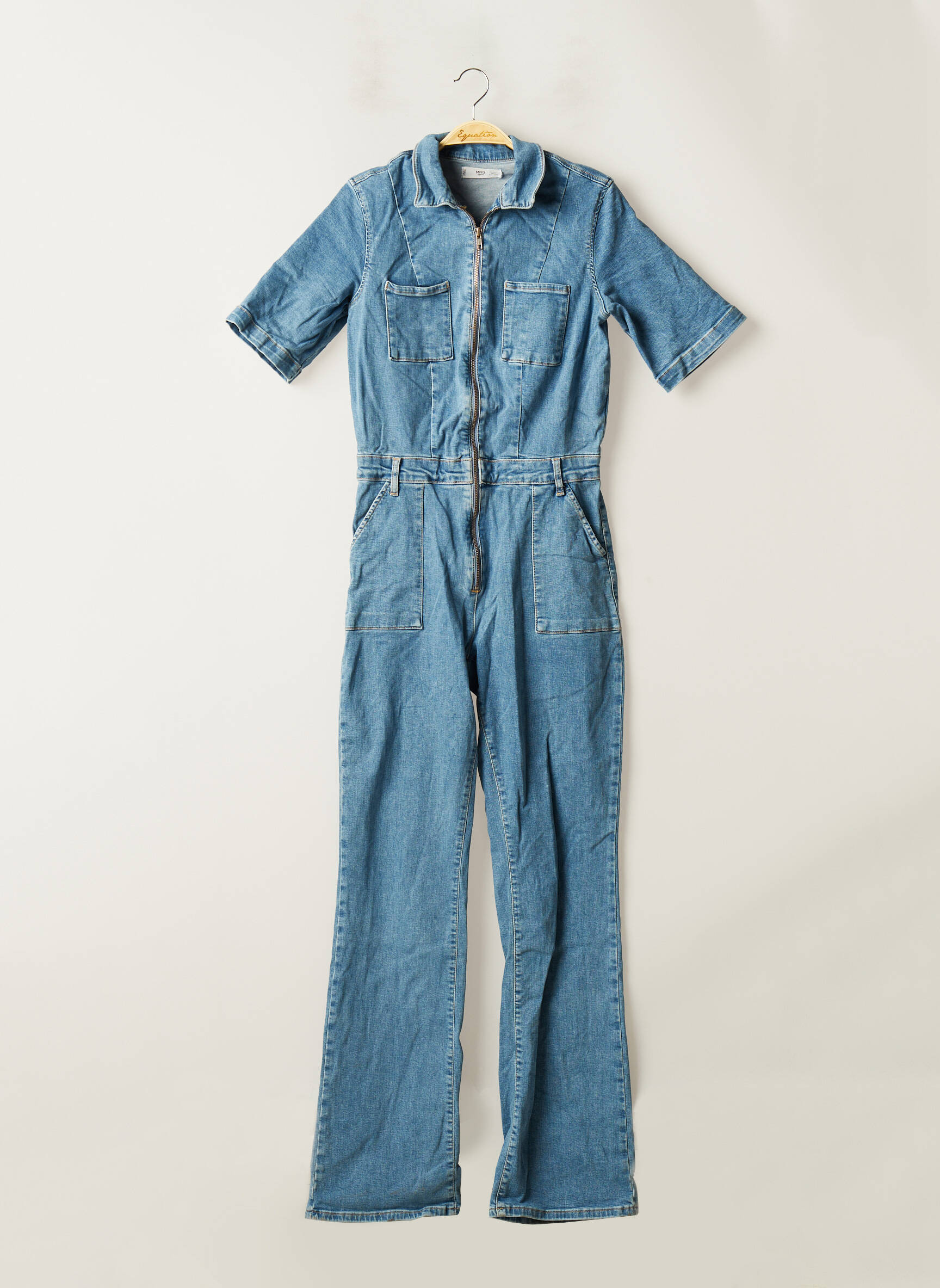 Mango Combinaisons 1 Femme couleur bleu