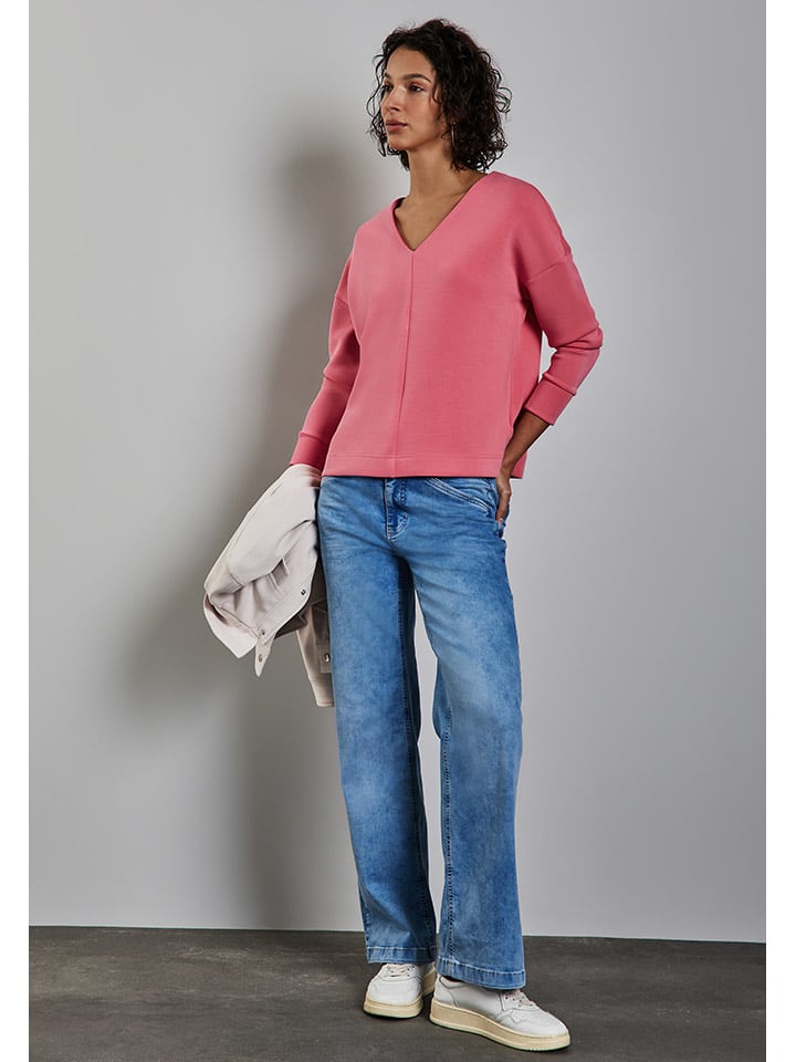 Street One Sweatshirt in Rosa günstig kaufen
