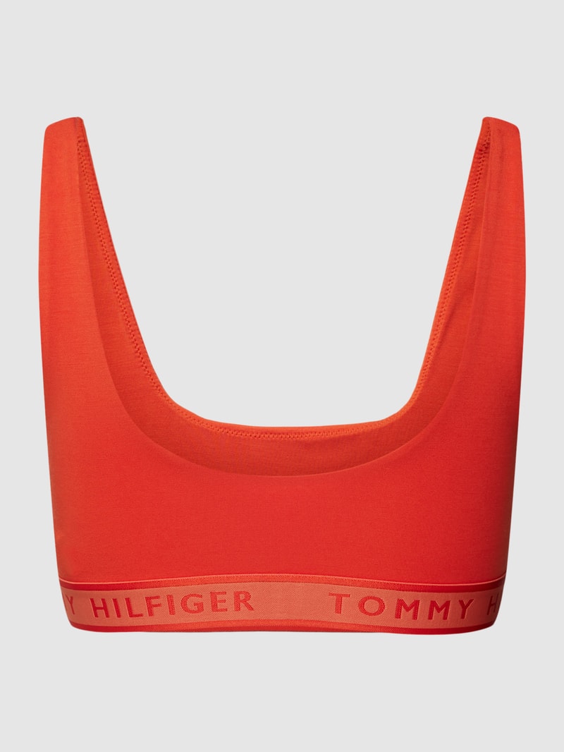BH mit Square-Neck-Ausschnitt in orange