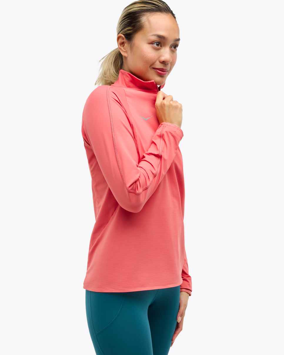 GlideTech Quarter Zip Grapfruit