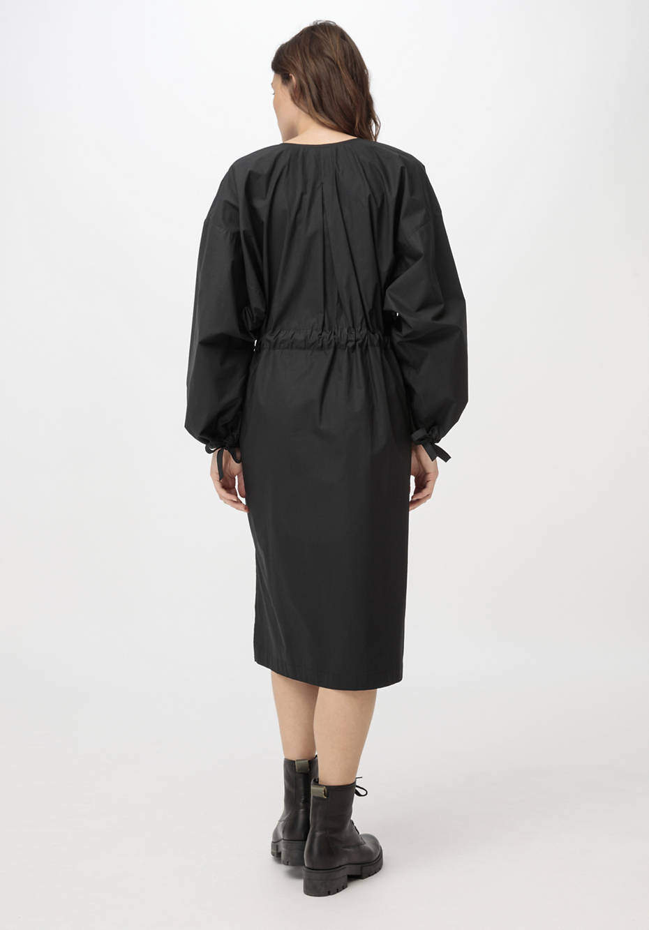 ZERO WASTE Kleid aus reiner Bio-Baumwolle