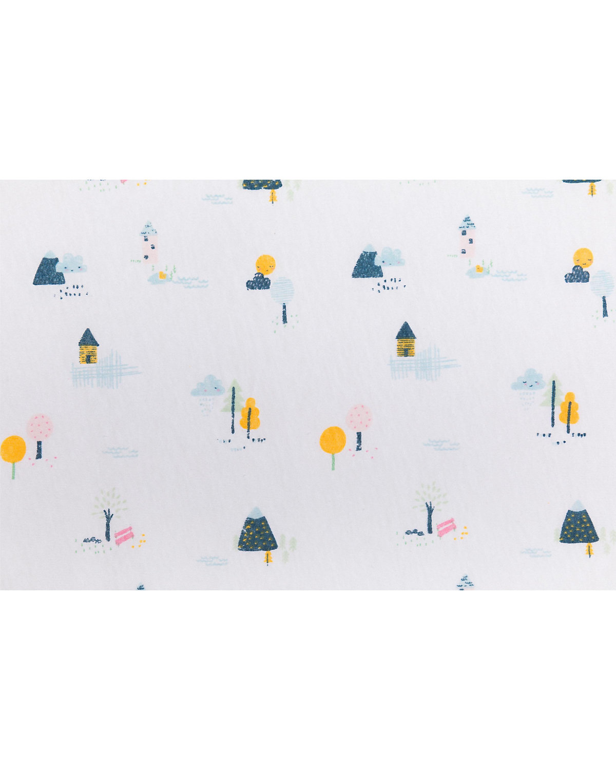 Bettwäsche 2teilig 100x140 cmc, 40x60 cm , Jersey, Village white