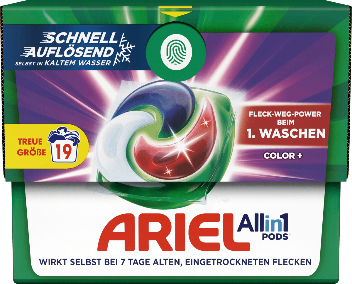 Colorwaschmittel Pods, 19 Wl