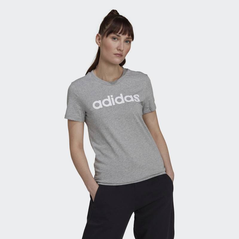 adidas LOUNGEWEAR Essentials Slim Logo T-Shirt T-Shirt Damen