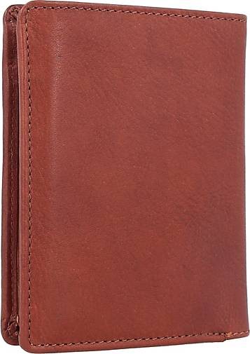 Greenburry Vintage Washed Geldbörse Leder 10 cm