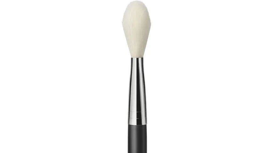 MAC 135S Large Flat Powder Brush silber, schwarz