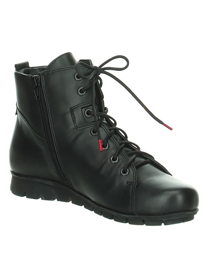 Think! Leder-Stiefeletten 