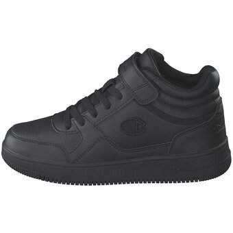 Champion Rebound Vintage Mid GS Sneaker in schwarz