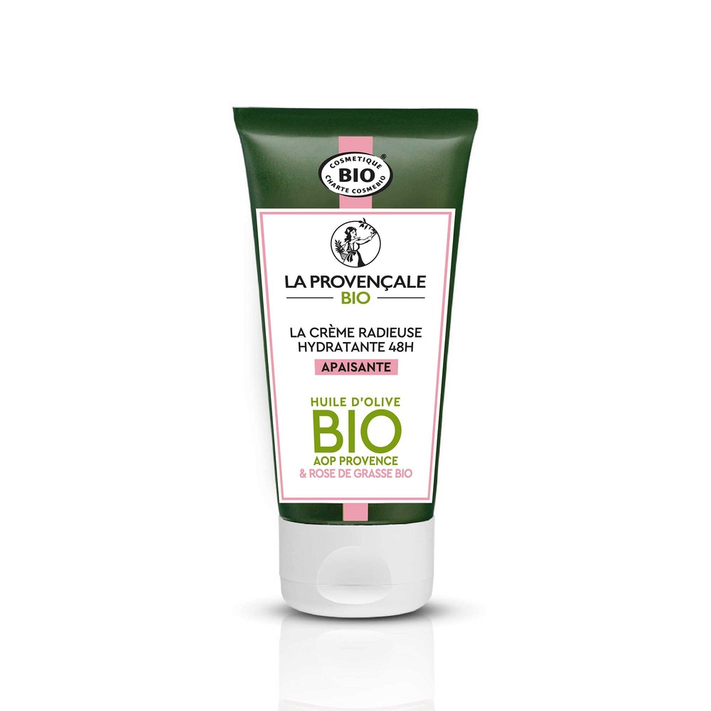 La Provençale La Provençale La Crème Radieuse Apaisante Hydratante 48h 50ml Crème hydratante 48h apaisante certifiée Bio