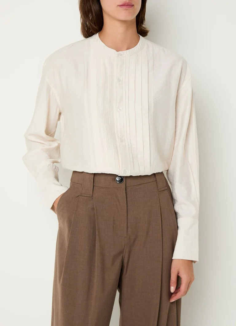 Penn & Ink  Blouse met structuur