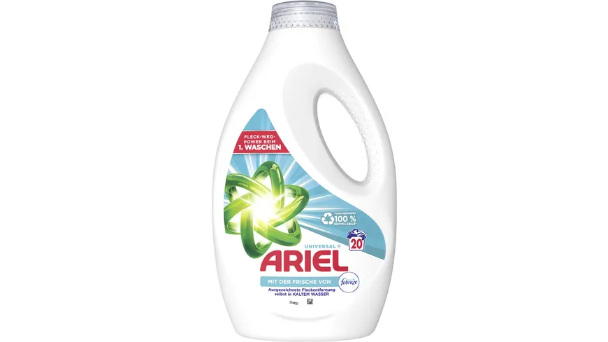 Ariel Universal+ Flüssigwaschmittel 1 l