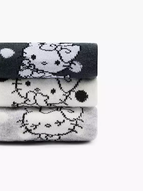 HELLO KITTY 3er Pack Socken