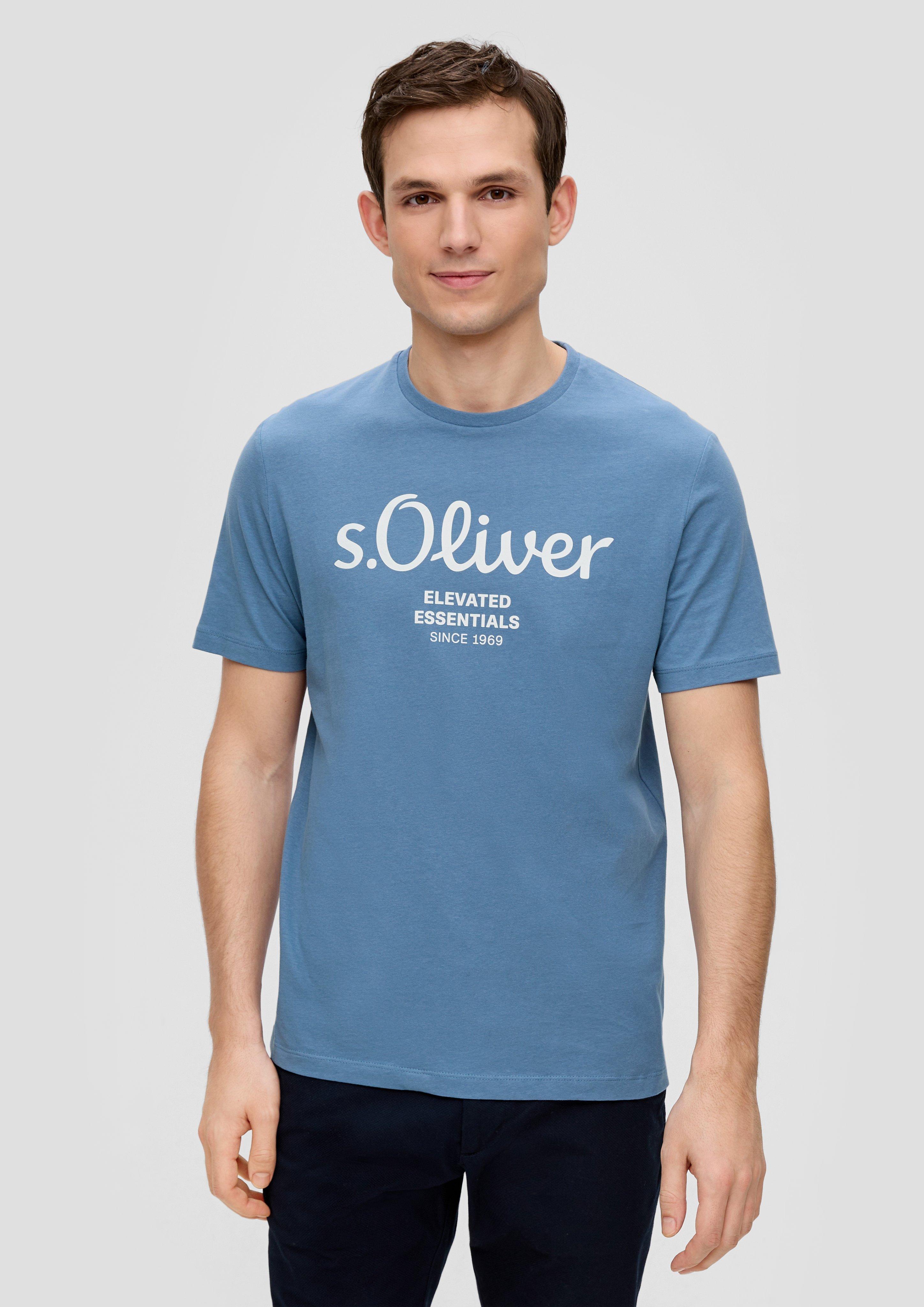 T-Shirt mit Label-Print  2139909-54D1