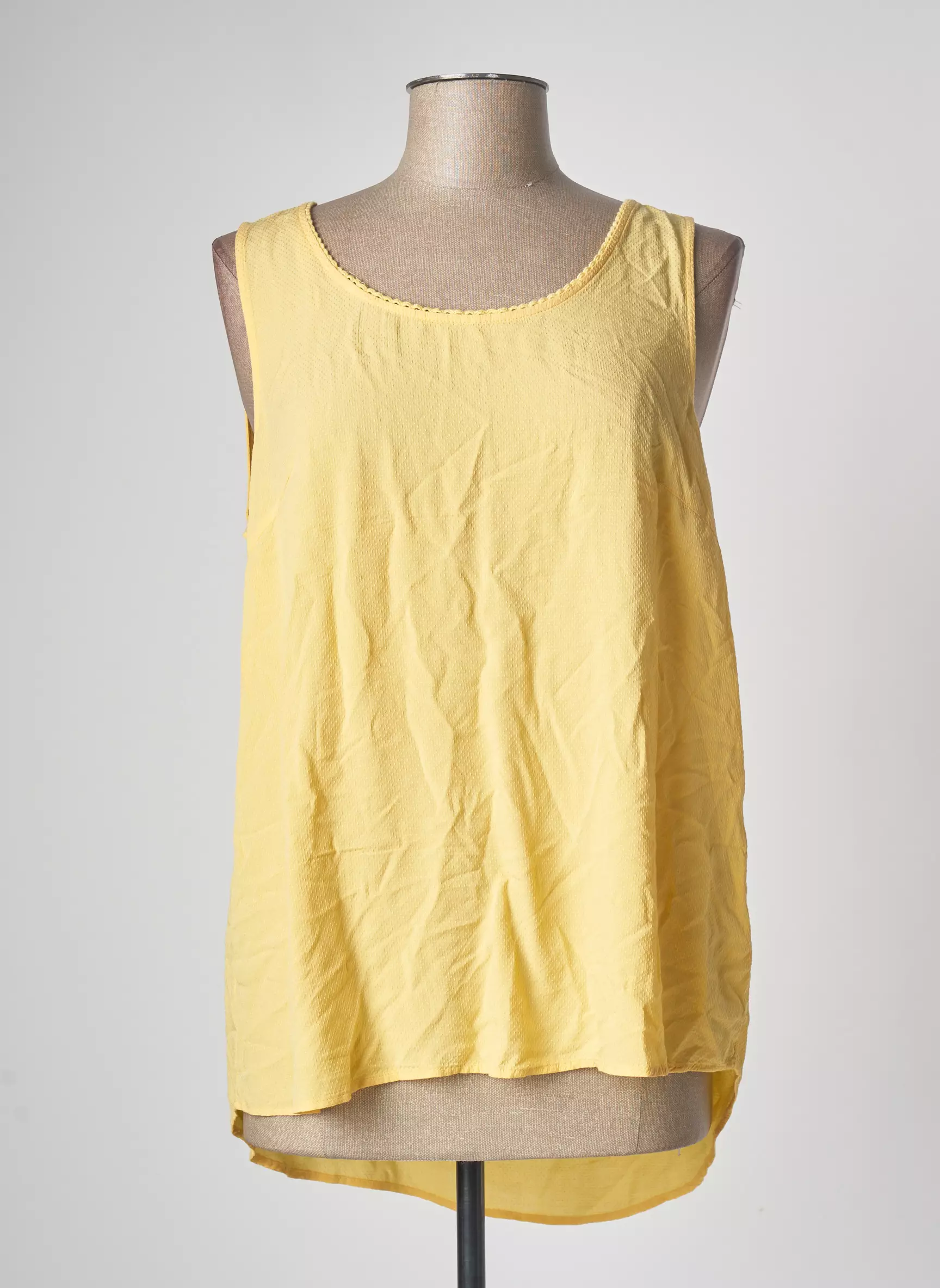 Tom Tailor Tops Femme couleur jaune