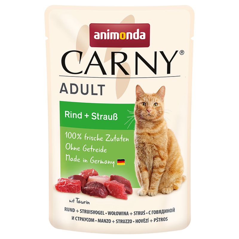 Sparpaket animonda Carny Pouch 24 x 85 g zu TOP-Preisen | bitiba