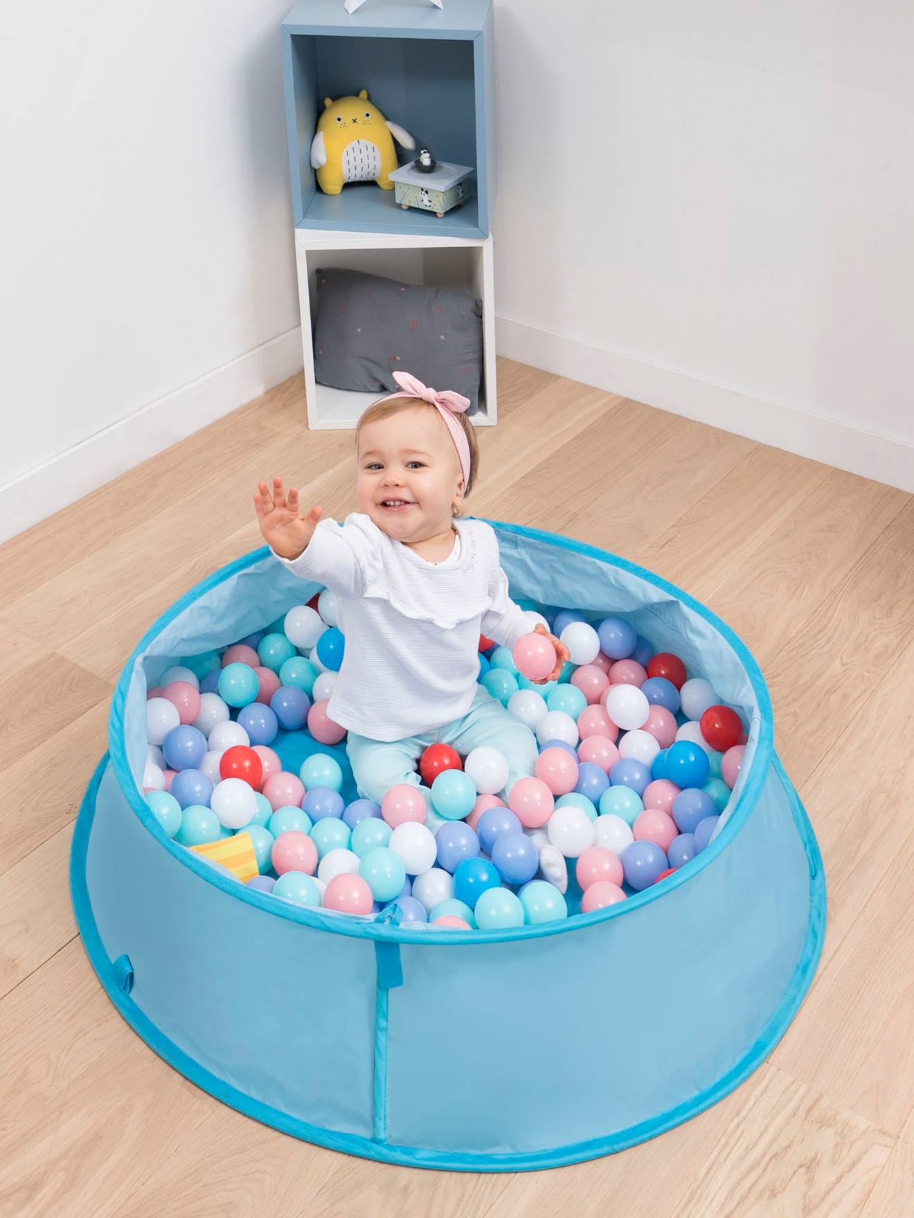 Babymoov Strandmuschel mit UV-Schutz UPF 50+, Pop-up BABYMOOV - blau