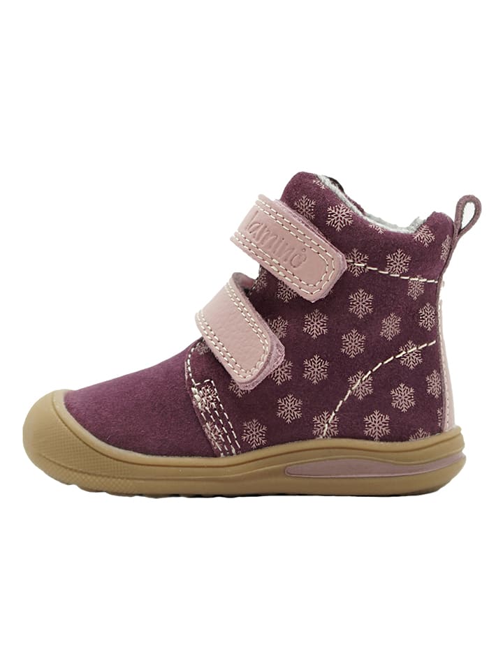 lamino Leder-Boots in Lila günstig kaufen
