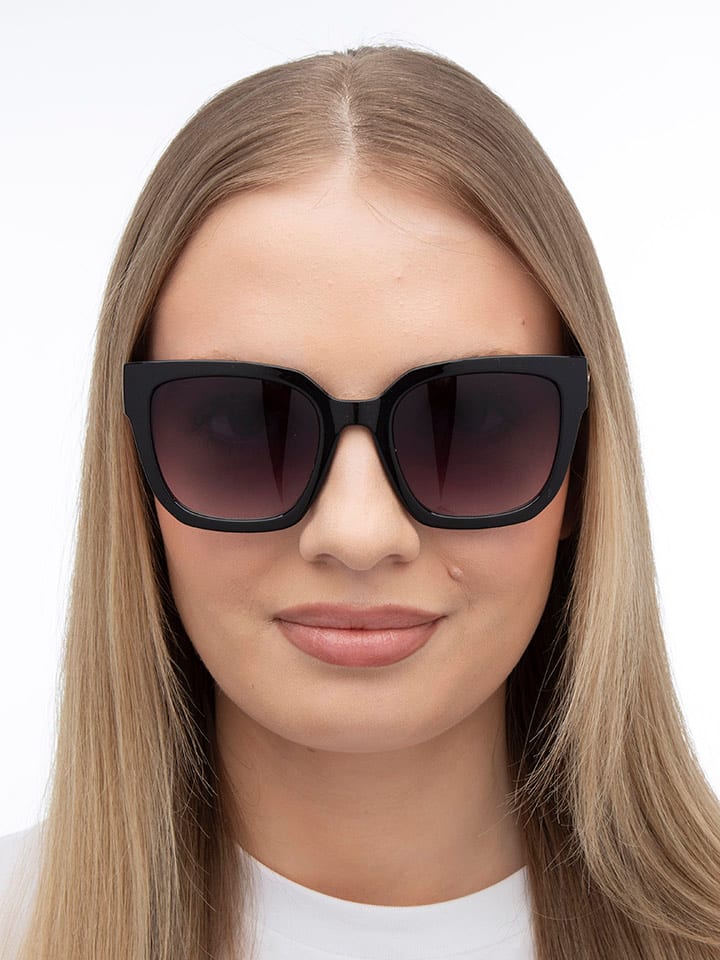 Oscar de la Renta Damen-Sonnenbrille in Schwarz/ Lila günstig kaufen 53