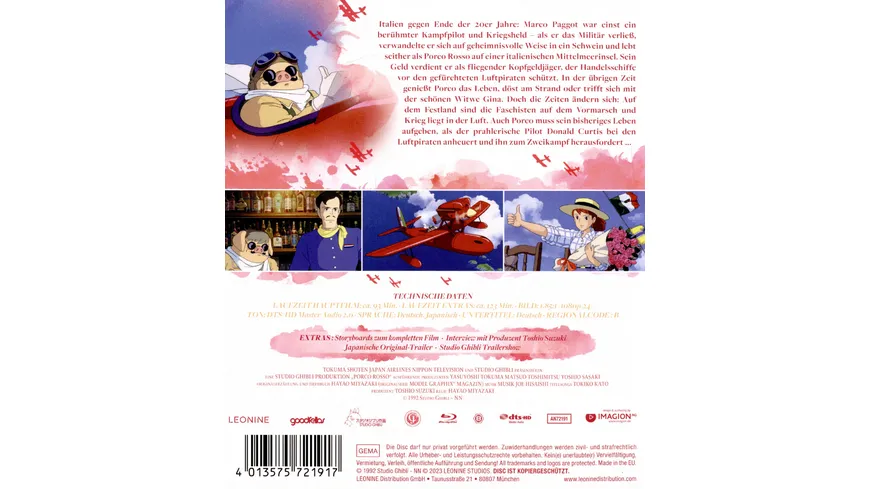 Porco Rosso - White Edition