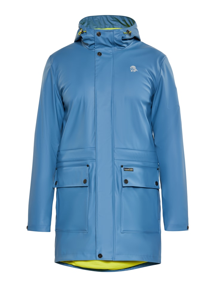 Schmuddelwedda Regenmantel in Stahlblau günstig kaufen