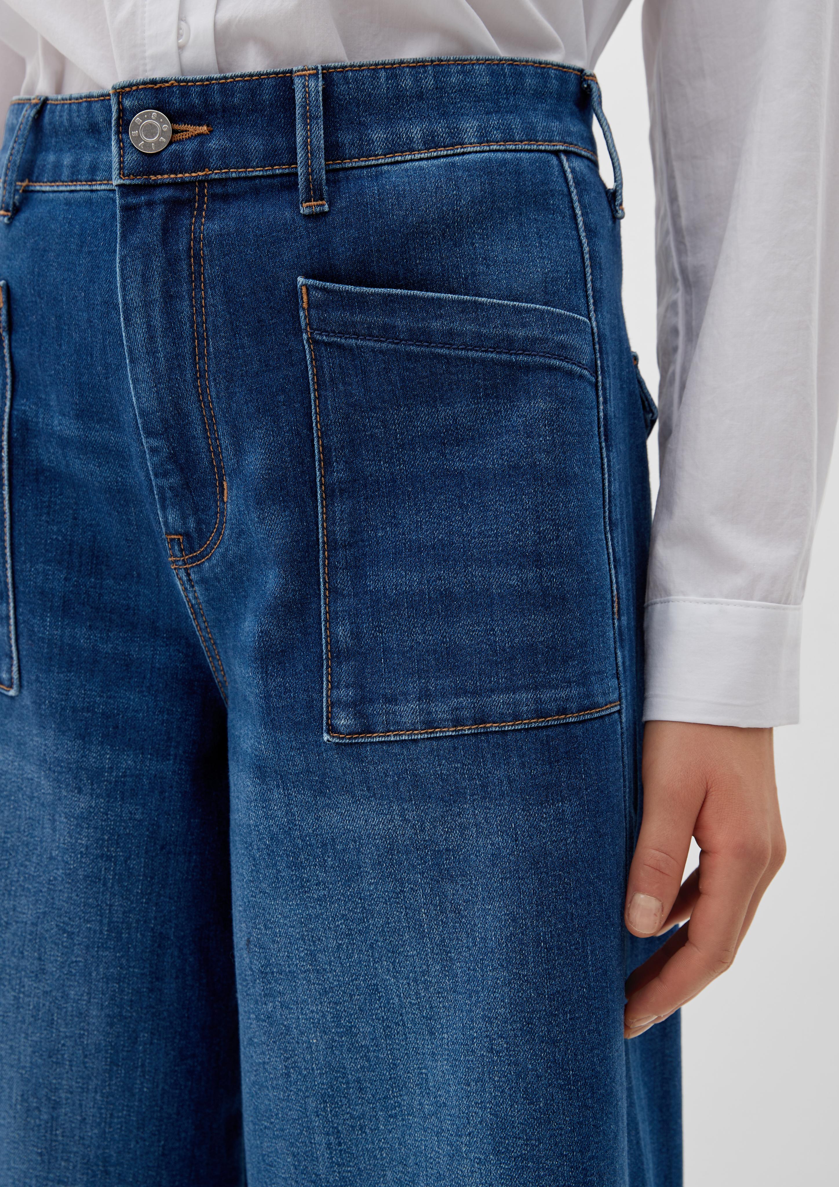 Jeans-Culotte Suri / Regular Fit / High Rise / Wide Leg  2120668-55Z4