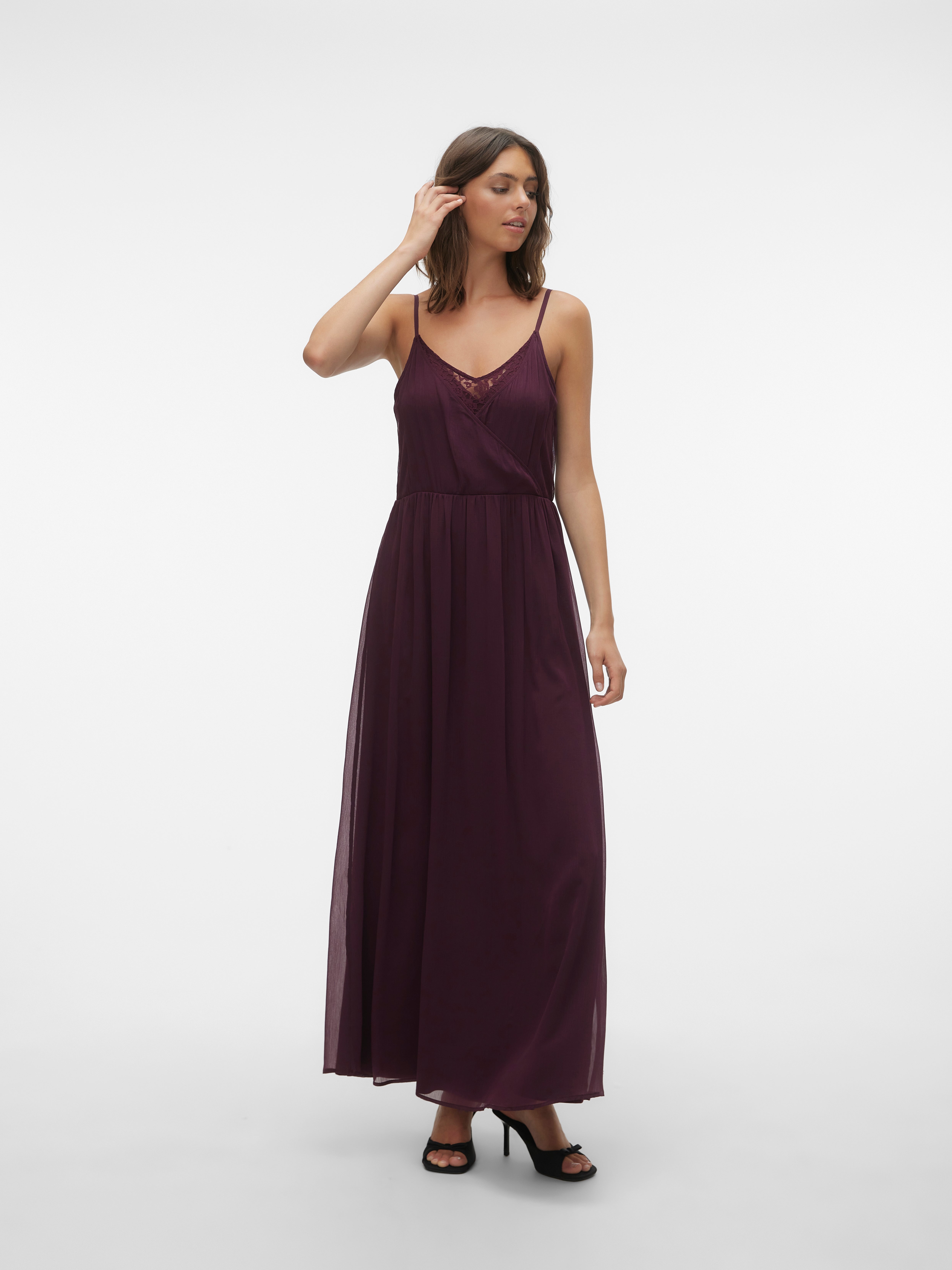 VMOLIVIA Langes Kleid