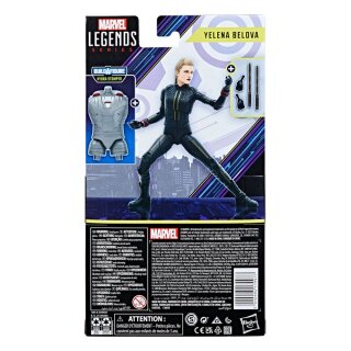 Hawkeye Marvel Legends Series Actionfigur - Yelena Belova (BAF: Hydra Stomper)
