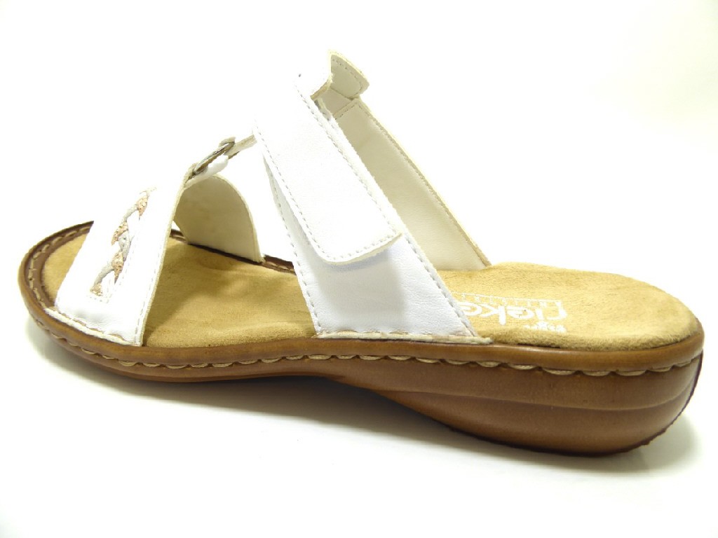 RIEKER Komfort Sandalen silber