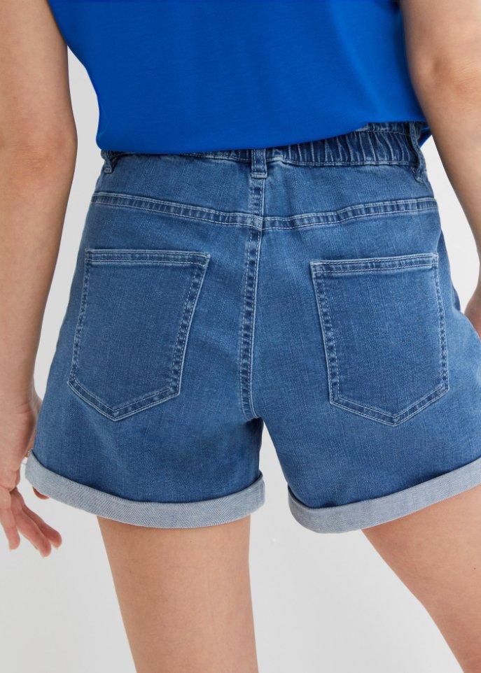 Jeans-Shorts mit Bequembund