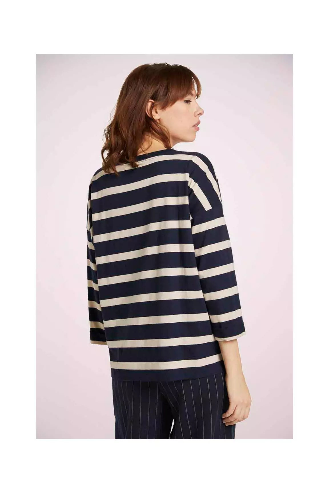 Tom Tailor Tshirts Femme couleur bleu