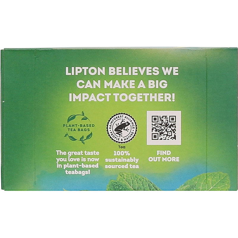 Lipton Grønn te med mint 20 poser, Lipton