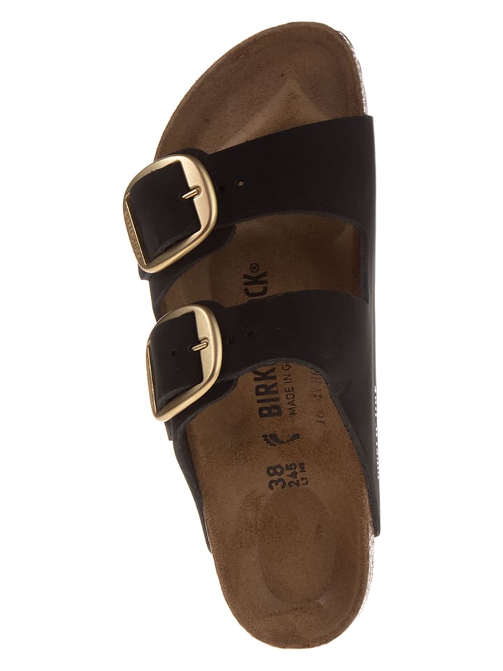 Birkenstock Leder-Pantoletten 