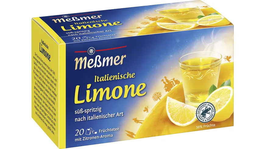 Meßmer Ländertee Italienische Limone 50 g