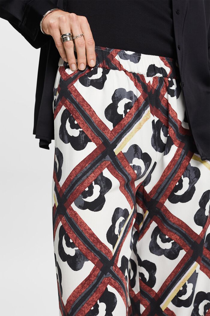 Gemusterte Pull-on-Hose, LENZING™ ECOVERO™