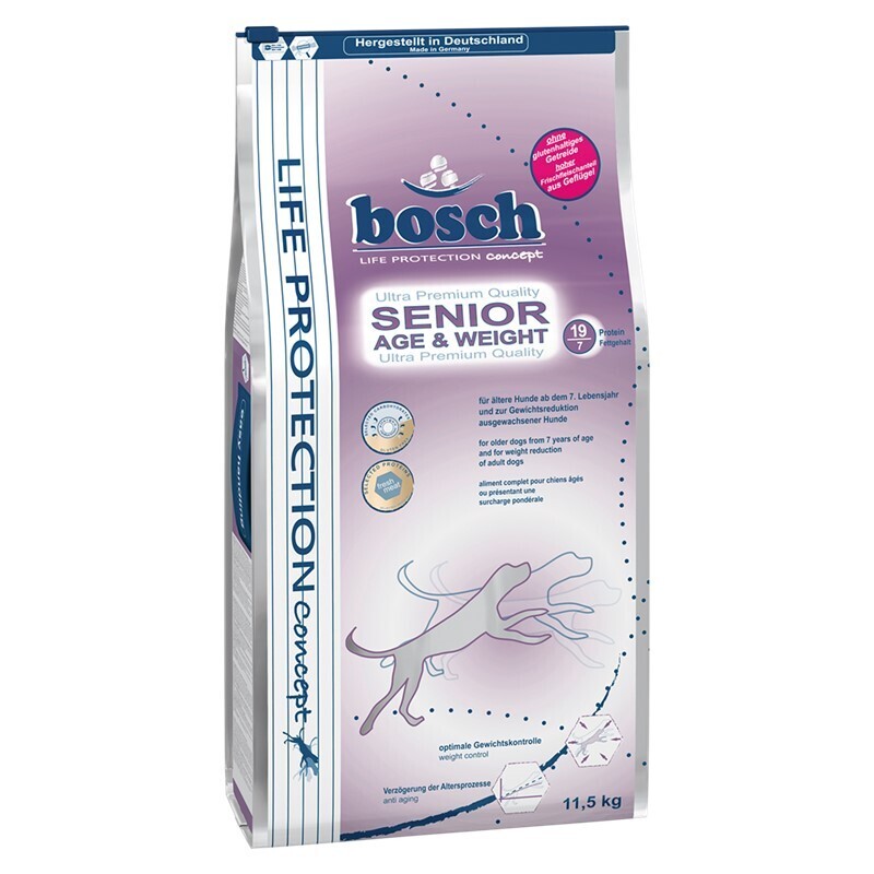 bosch Hundetrockenfutter bosch Senior Age & Weight 11,5 kg