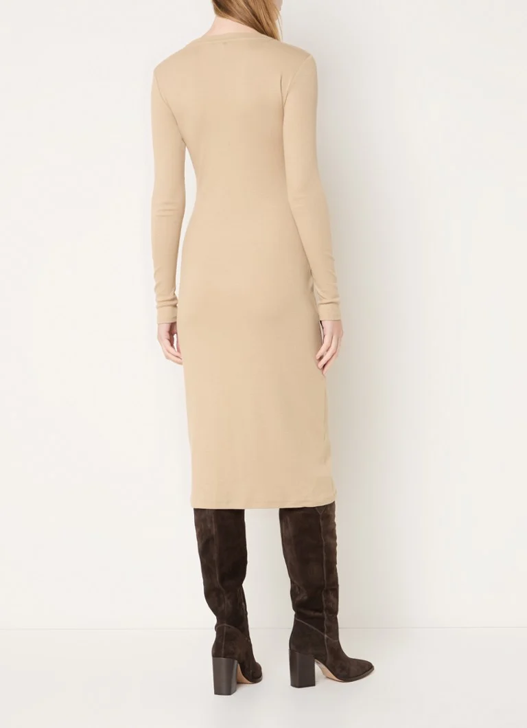 Ralph Lauren midi haljina s okruglim izrezom