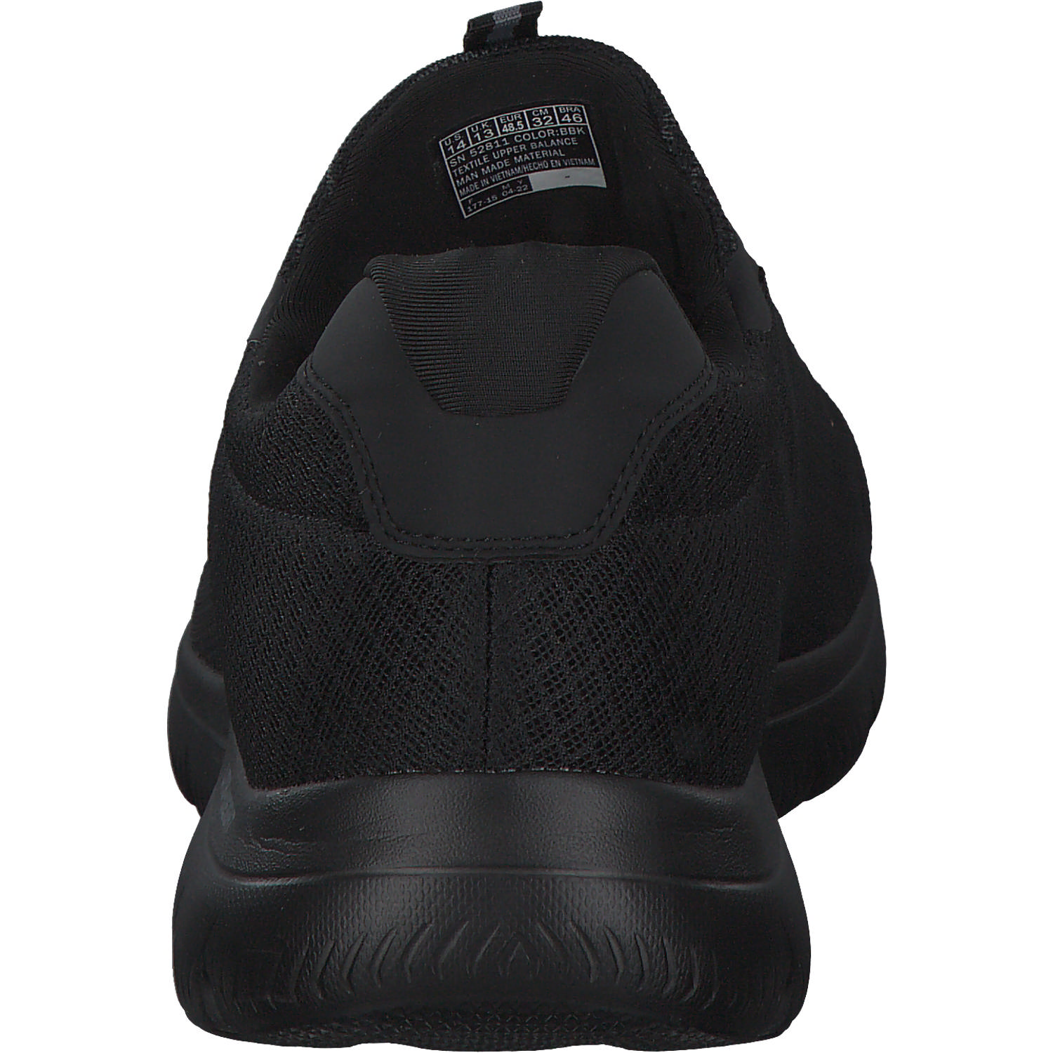 Skechers 52811, Sneakers Low, Herren, Schwarz