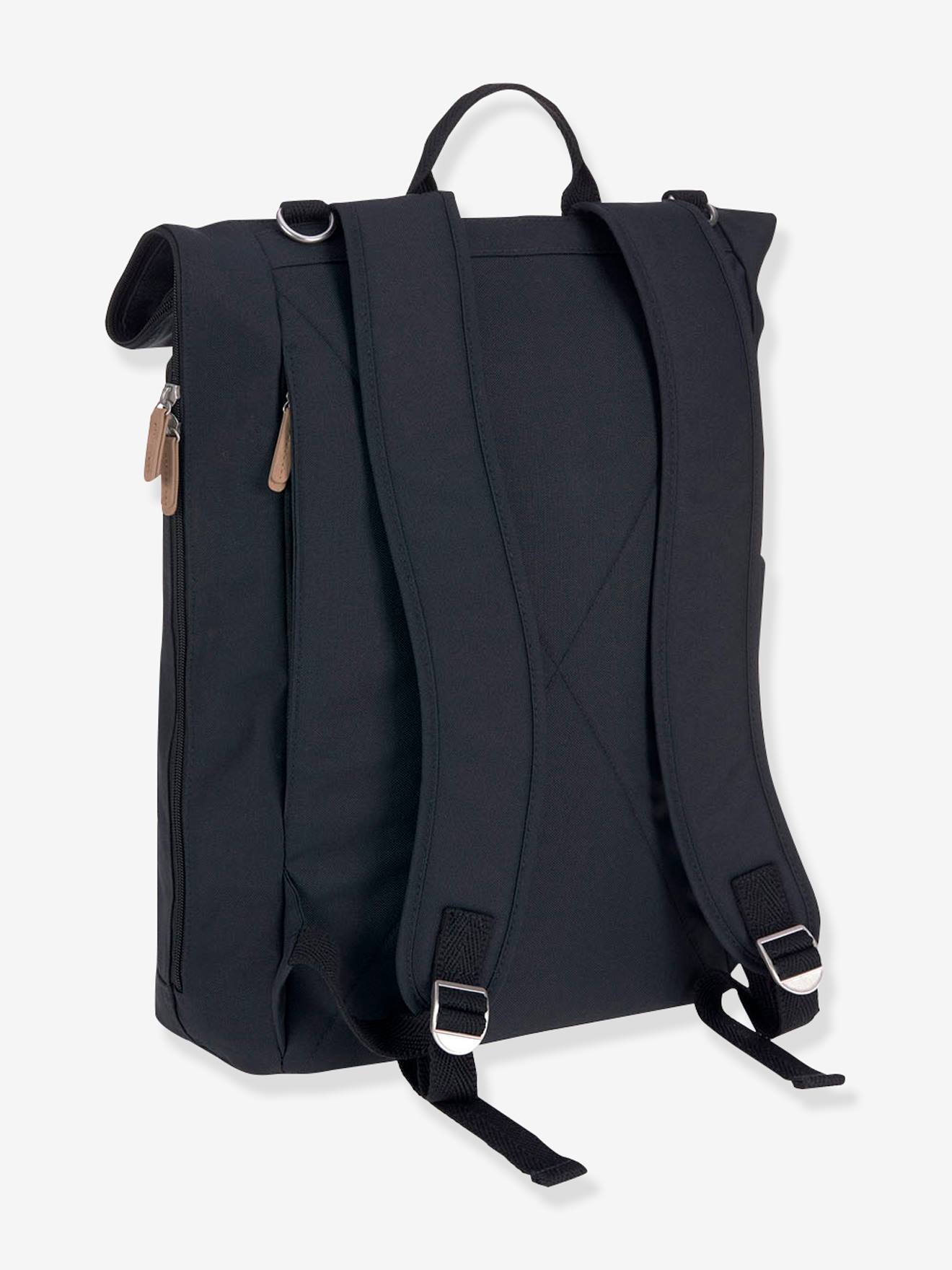 Sac à dos à langer Green Label LÄSSIG Rolltop gris anthracite