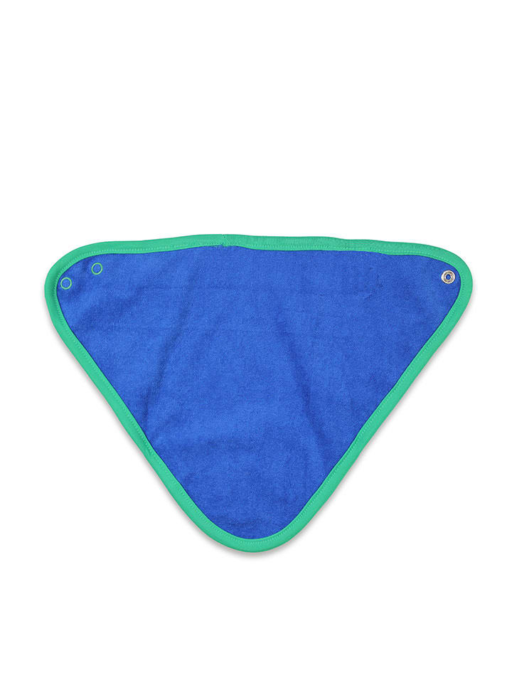 Toby Tiger Dreieckstuch in Blau/ Grün - (L)35 x (B)25 cm günstig kaufen onesize