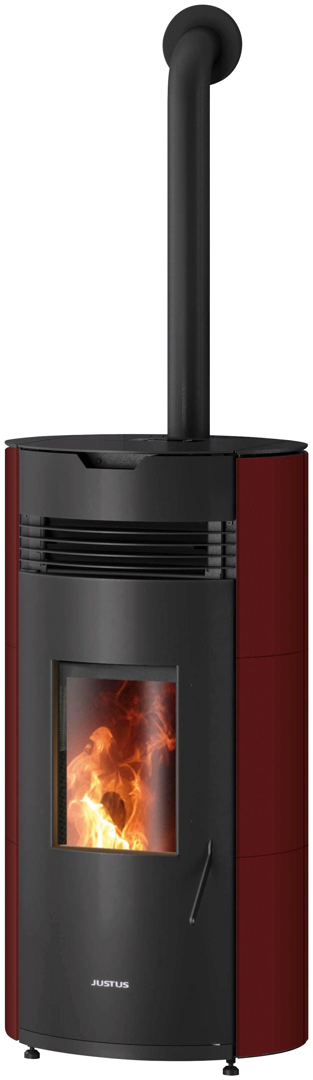 JUSTUS Pelletofen Norta, 8 kW, Zeitbrand, (1-tlg)