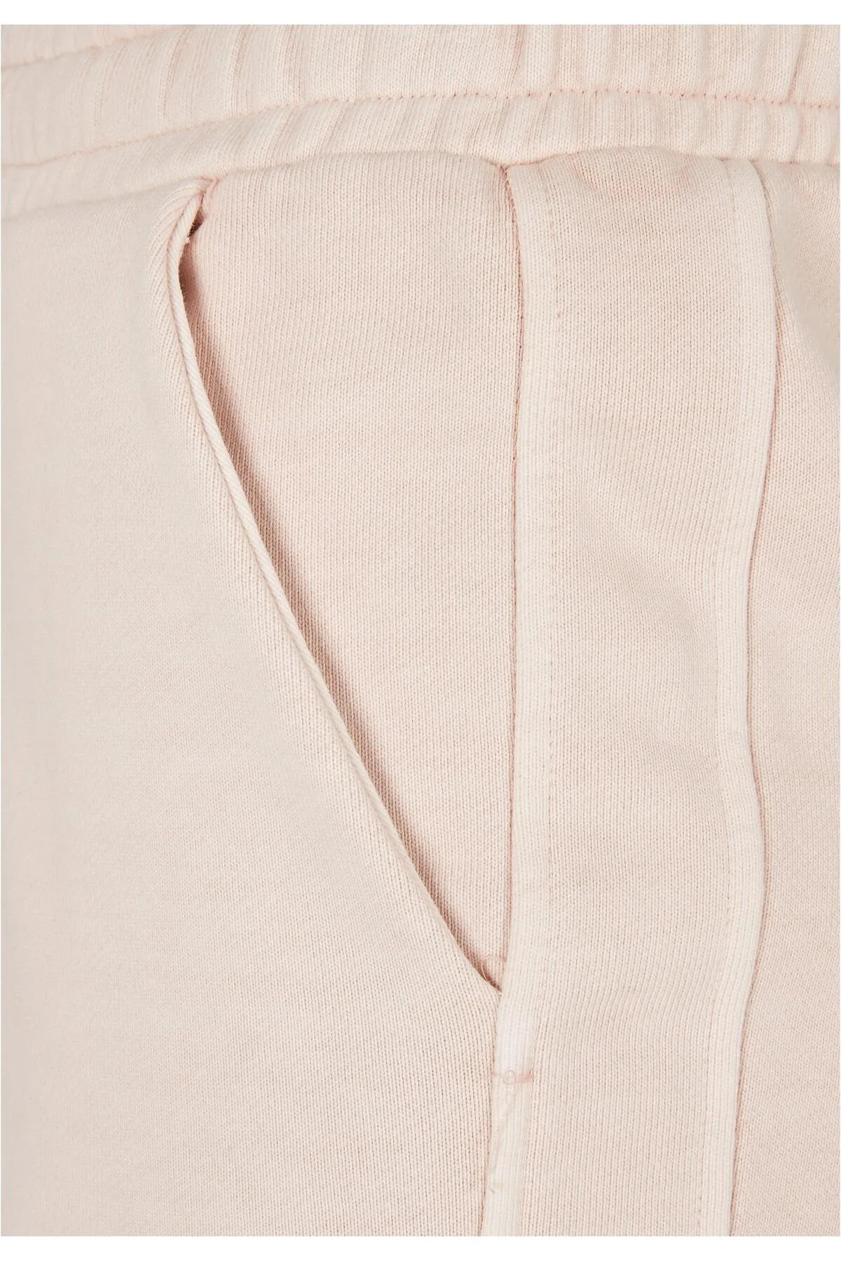 Urban Classics  Damen Ladies Heavy Terry Garment Dye Slit Pants