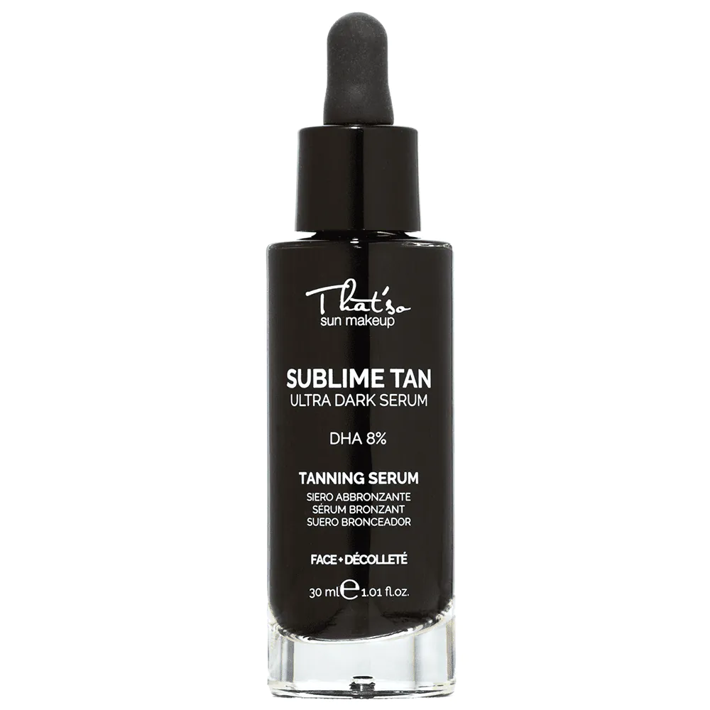 That'sso Sublime Tan Drops Ultra Dark Serum kapi za bronzanje