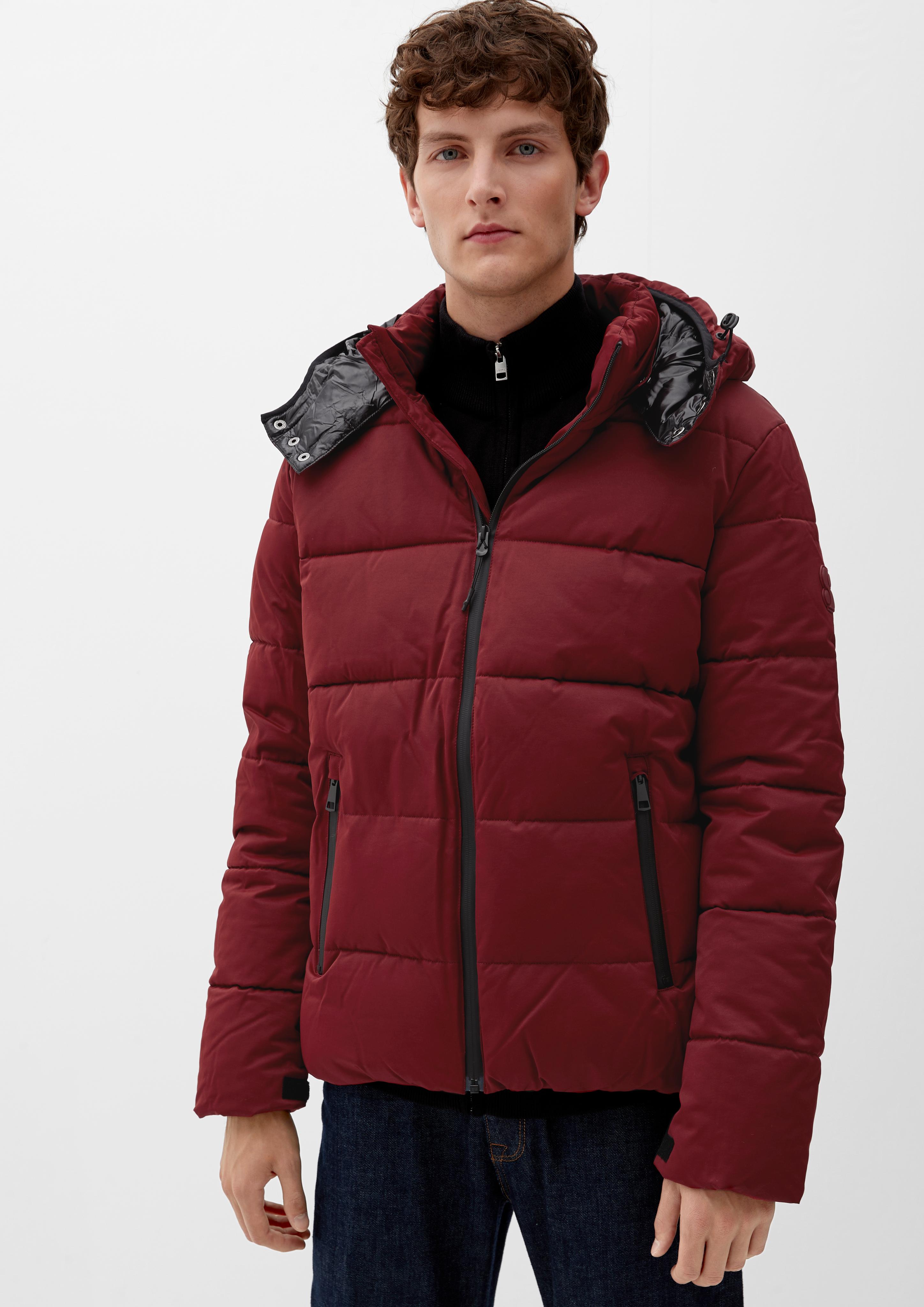 Steppjacke mit abnehmbarer Kapuze  2119422-3877