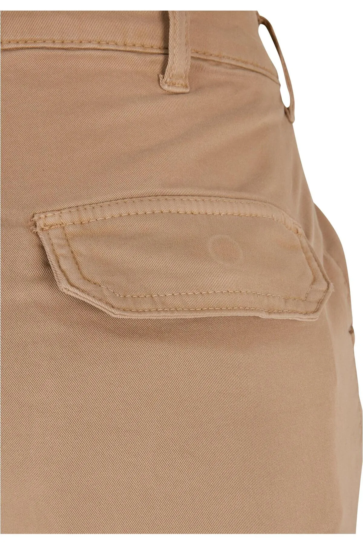 Urban Classics  Damen Cargohose mit hoher Taille für Damen