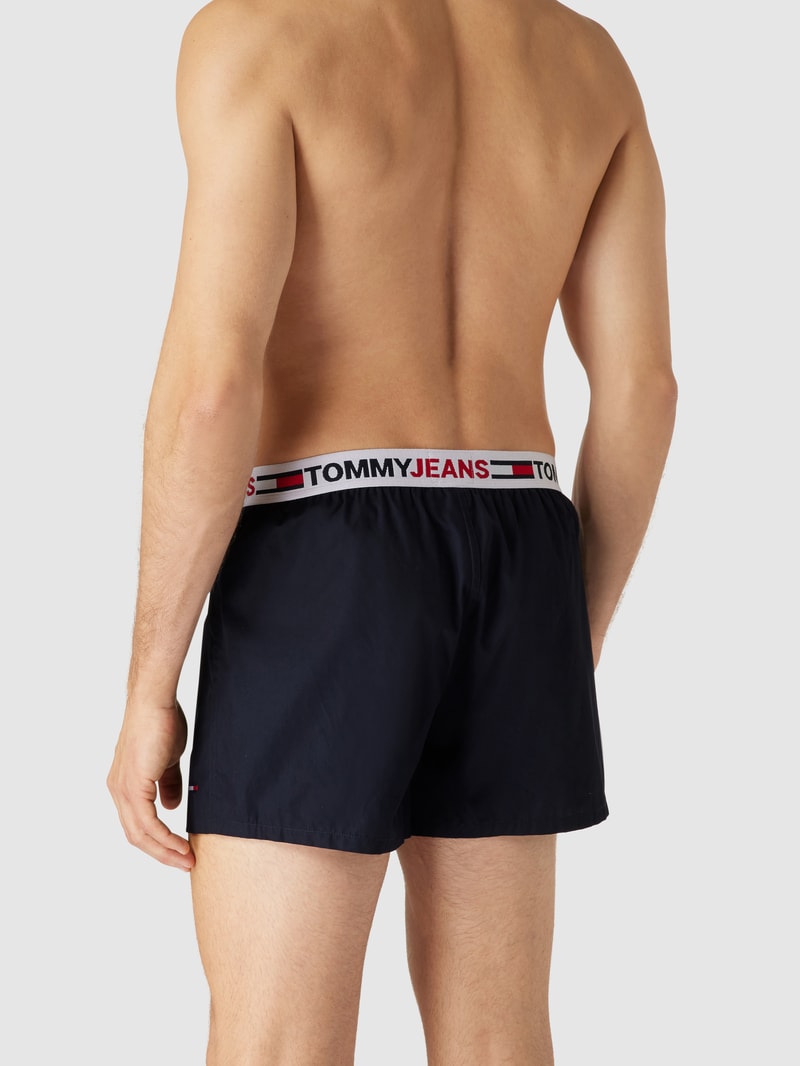 Boxershorts mit Logo-Bund in dunkelblau